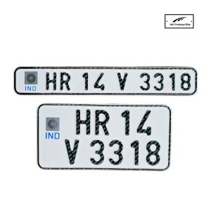 IND Pradeep Bike Number Plate Set